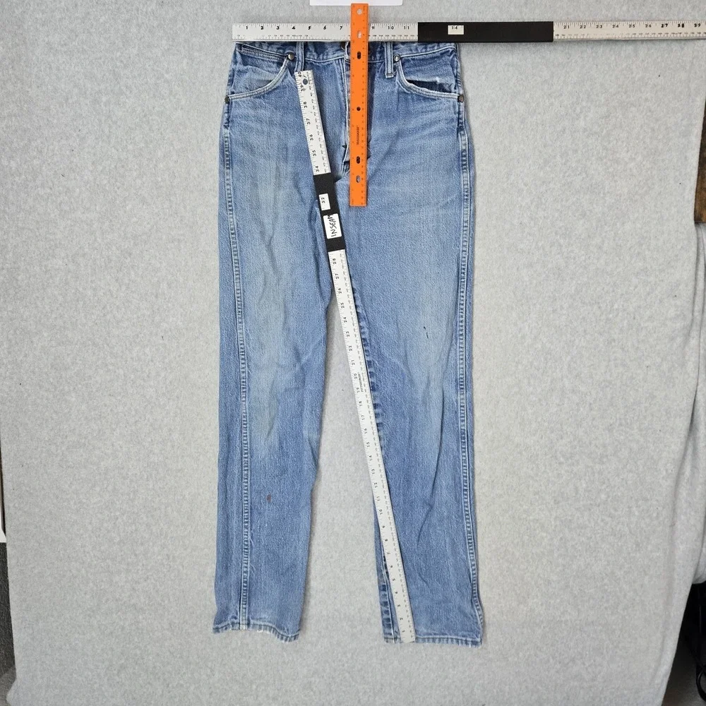 VINTAGE Wrangler Men Jeans 30x34 Blue USA 90s Denim 32